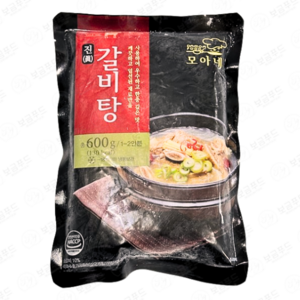 모아네 갈비탕 600g 묶음 다모아, 3개