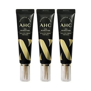 AHC 텐 레볼루션 리얼 아이크림 포 페이스, 30ml, 3개