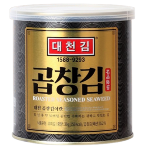 대천김 곱창김 캔, 30g, 30개