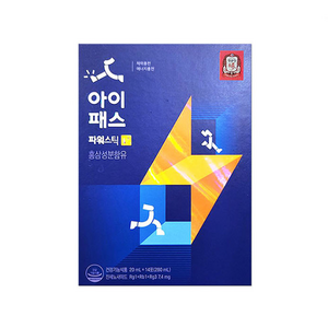 정관장 정관장 아이패스 파워스틱 20ml x 14포 (14일분)+쇼핑백, 단일옵션, 1박스, 단일옵션