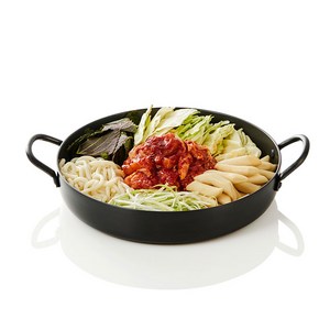 업소용 경질 캠핑 볶음 철판 전판 닭갈비팬-깊은형, 45cm, 1개