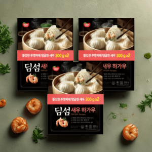 동원 딤섬 새우하가우 300g x 2 3개, 12개