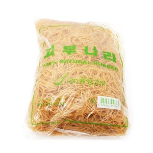 고무나라 대용량 고무줄 노랑 1kg, 1개