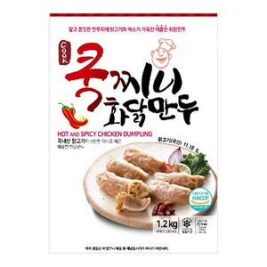 [168] 아하 쿡찌니 화닭만두_1.2kg, 1.2kg, 1개