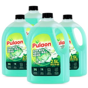 퓨라온 클린업 피톤치드 7종효소 세탁세제 2.5L, 4개