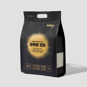 펫띵 블랙홀 모래 6kg, 1개