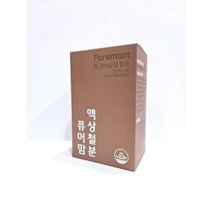 퓨어맘 액상철분 26mg 10g x 30포, 300g, 1개