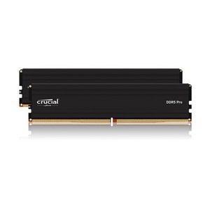 마이크론 마이크론 Cucial DDR5-5600 CL46 PRO 32GB 16Gx2, 32GB(16Gx2)