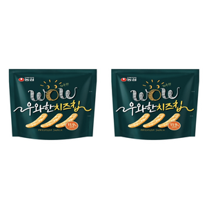 농심 우와한 치즈칩, 42g, 2개