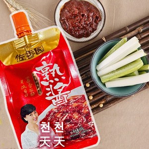 [천천중국식품] 중국 왕훙 된장 450G 줘샹왠 숙성된장 -구매조건 충족시 서비스 드립니다, 1개