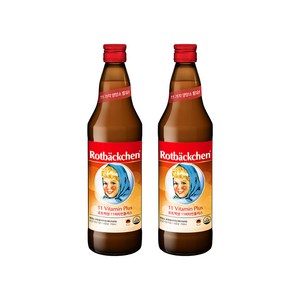 로트벡쉔 11 비타민 플러스 레드, 750ml, 2개