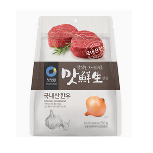 청정원 맛선생 국내산 한우, 250g, 6개