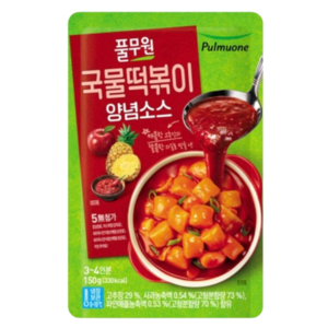 풀무원 국물떡볶이 양념소스 150g, 10개