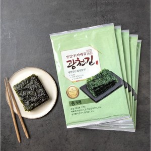 맛있다! 파래김 광천김 100g (20g*5), 5개, 20g(5매)