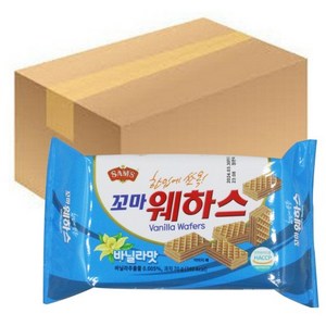 꼬마웨하스 바닐라맛 70g 20개입 1박스 한입과자 무, 20개