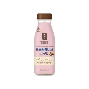 CJ 밸런스밀 고구마, 50g, 6개