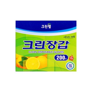 크린랲 크린장갑 200매, 200개입, 5개