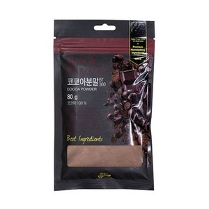 브레드가든 템퍼링이 되어있는 코코아파우더, 80g, 1개입, 4개, 80g