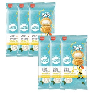 삼립 냉동 아이스 화이트슈 150g(8개입) x 6봉 + 은나노or친환경아이스팩, 6개, 150g