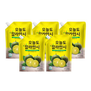 바로푸드 오늘도 깔라만시, 1L, 5개