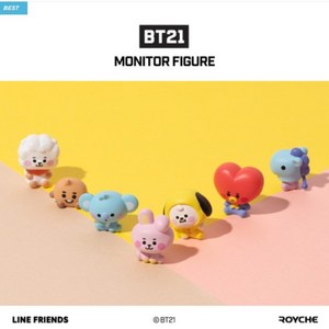 미소피아 BT21 베이비 모니터 캐릭터 피규어 굿즈, 1개, 코야