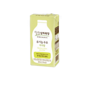 상하목장 저지방 멸균우유, 200ml, 24개