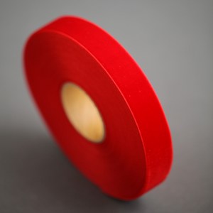 리본빌 클래식 벨벳 리본 (16색 6mm/10mm/25mm/40mm), 40mm - 1롤(15마), 레드(Red)