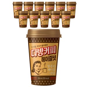 소와나무 다방 헤이즐넛 커피, 250ml, 12개