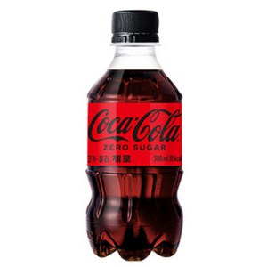 코카콜라 제로 페트, 300ml, 12개