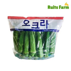[루츠팜] 필리핀 생오크라 500g 생 오크라 오쿠라 오크리 bhindi oka, 1개