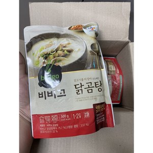 비비고 닭곰탕, 500g, 4개