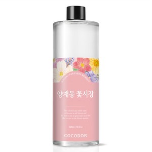 코코도르 대용량 디퓨저 리필, 양재동꽃시장, 500ml, 1개