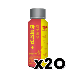 하루한병 아르기닌 에너지드링크 100ml x 20개