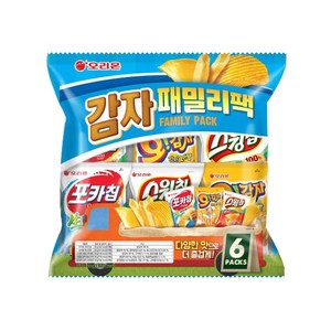 오리온 감자 패밀리팩, 6 FAMILY PACKS, 2개