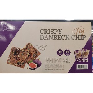 크리스피 단백칩 무화과 5입, 225g, 1개