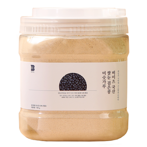 [국산 100%] 비이츠 검은콩 쌀눈으로 고소한 미숫가루, 1개, 700g
