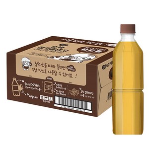 동원 순백 에코결명자 무라벨, 350ml, 24개