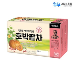 쌍계명차 김동곤명인이 만든 호박팥차, 1g, 100개입, 1개