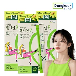 동국제약 마시는 센시안 관리 병풀스틱 L-아르지닌, 3개, 14회분