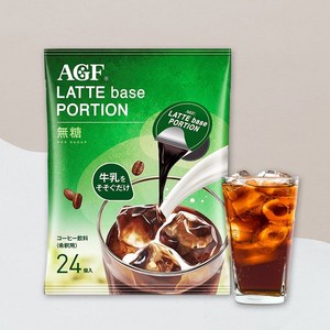 AGF 포션커피 무가당 블랙 432g (18gx24개입), 18g, 24개입, 1개