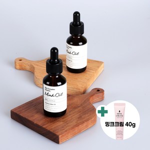 굿바이콤플렉스 순도 밍크오일 바디오일 헤어오일 페이스오일 30ml x 2개