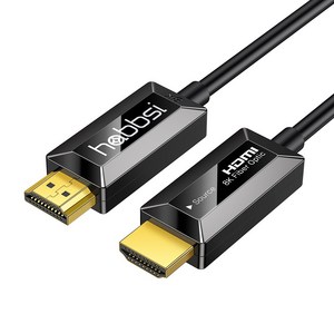 햅시 8K UHD HDMI 2.1 AOC 광 케이블, 30m, 1개