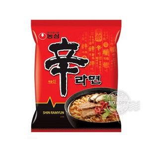 농심 신라면 낱봉 한봉지 120g 매운라면, 1개