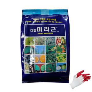 대유 미리근 입제 미량요소 토양시비 과수 과채 작물, 1개, 2.5kg