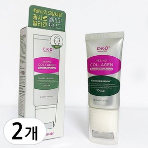 CKD 레티노 콜라겐 저분자 300 괄사 리프팅 세럼, 2개, 40ml