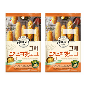 CJ제일제당 고메 크리스피 핫도그, 400g, 2개