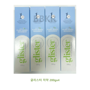 암웨이 글리스터 멀티액션 플로라이드 치약, 200g, 4개