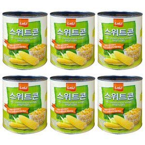 +라리 스위트콘 3kg x 6캔 box, 6개