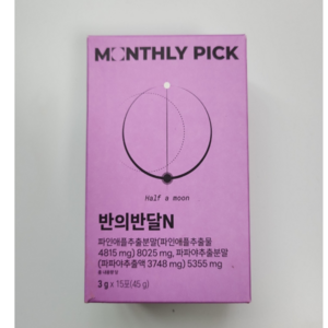 반의반달 소화 분해 칼륨 3g x 15포 반의반달N, 1개, 15회분