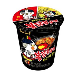 불닭볶음면 소컵 70g, 6개